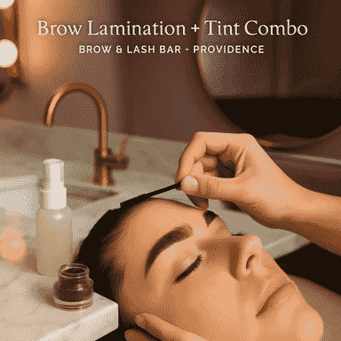 Brow Lamination + Tint Combo